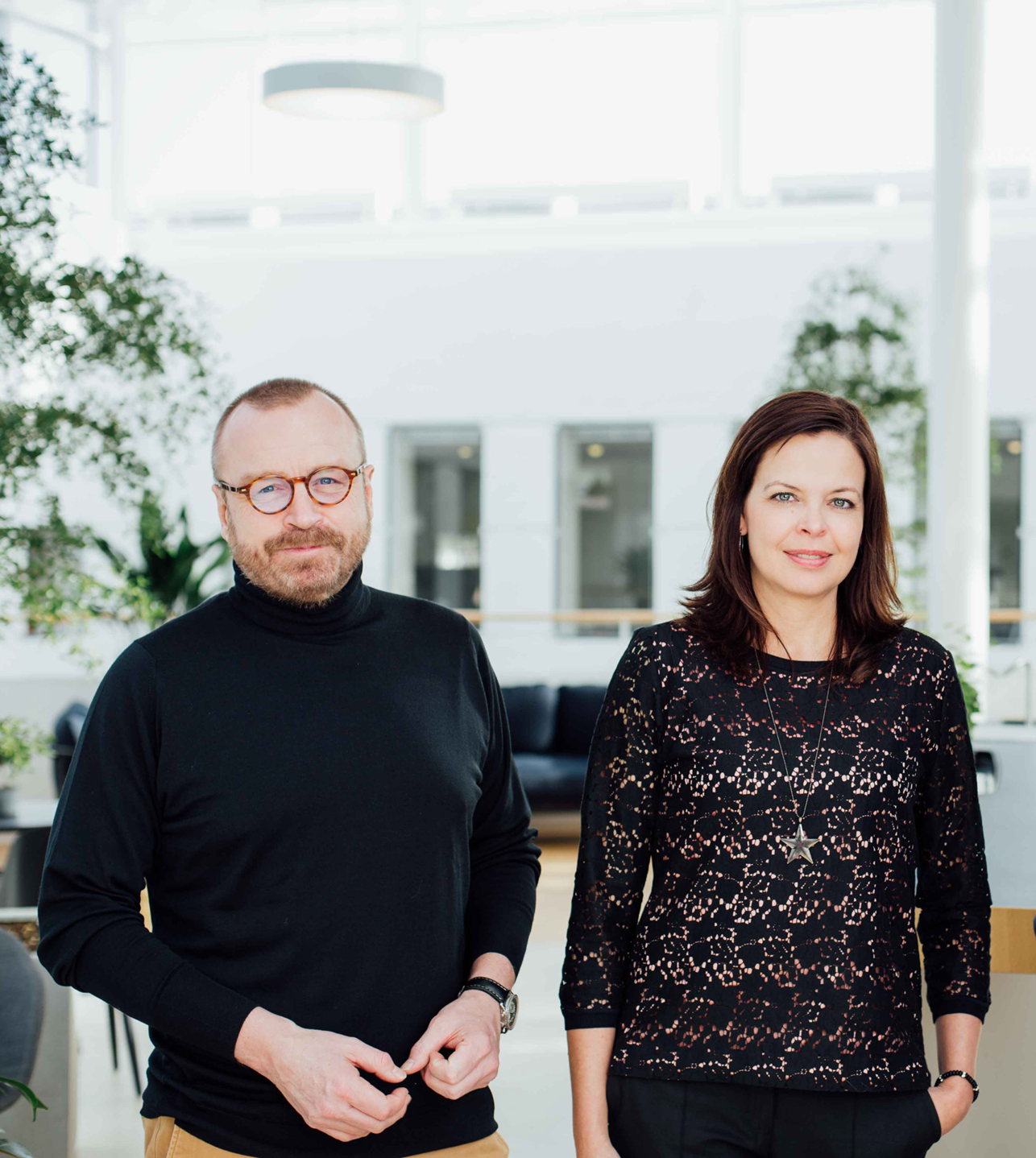 Niels Henrik Sodemann and Camilla Ley Valentin